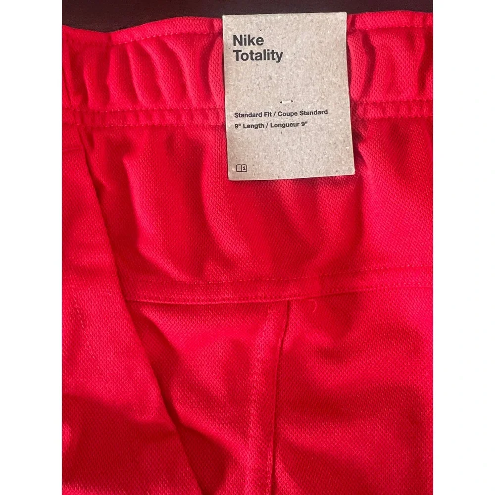 Nike Totality Dri-FIT Mens XXL Red 9 Inch Training Shorts New Basketball